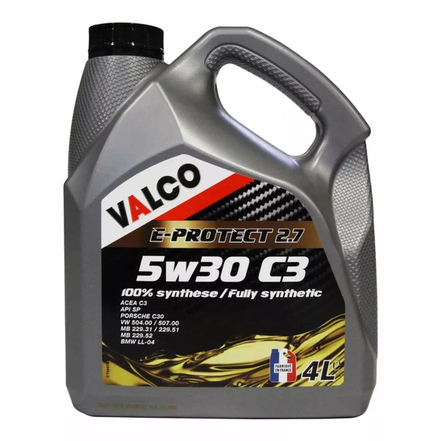 Моторна олива VALCO E-Protect 2.7 5W-30 C3 4 л (1248885) - изображение 1