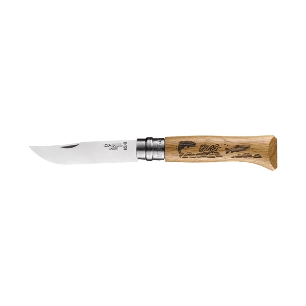 Ніж Opinel №8 Animalia "Форель" (1625) - зображення 1