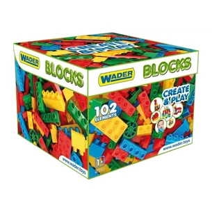 Конструктор Wader Create & Play 102 елемента (41292) зображення 1