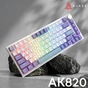 Клавіатура Ajazz AK820 Sea Salt Switch White USB-C (AK820-SS-PWB) - зменшене зображення 2