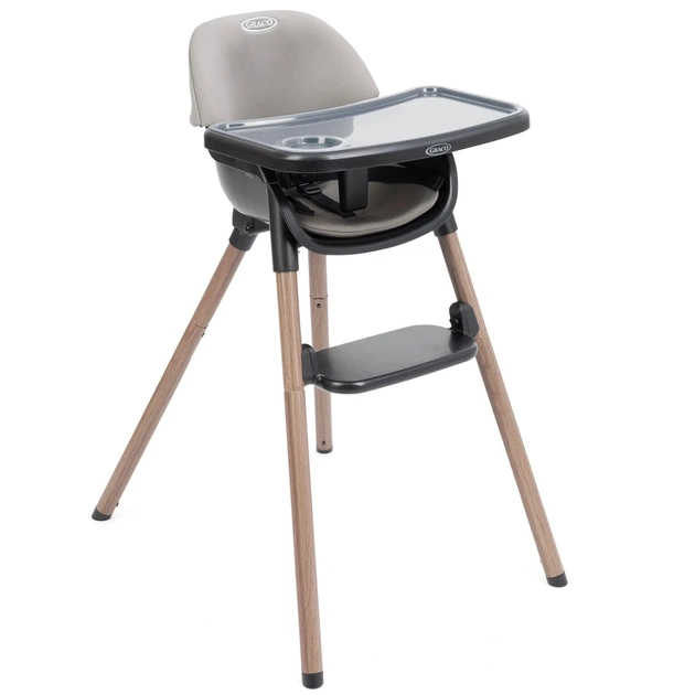 Стілець для годування Graco 3 в 1 Presti, сірий (3AJ999STGEU) - зображення 1