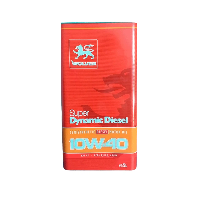 Моторна олива Wolver Super Dinamic Diesel 10W-40 5л (4260360944123) - зображення 1