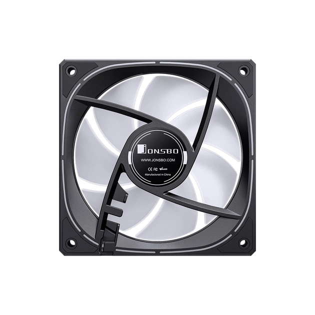 Кулер до корпусу JONSBO FR-505BR Reverse ARGB Black - зображення 7