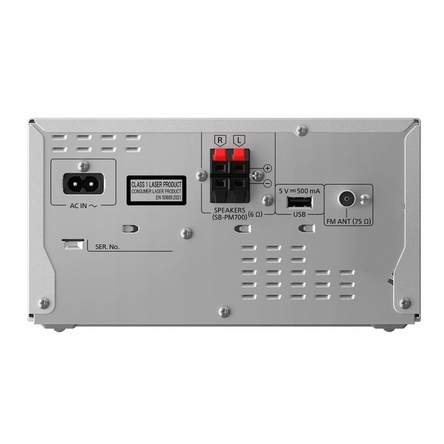 Акустична система Panasonic SC-PM700 Silver (SC-PM700EE-S) - picture 5