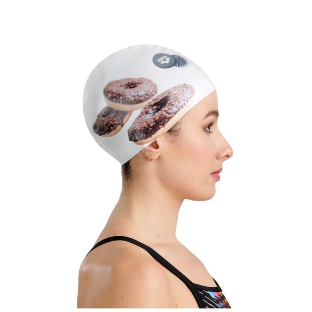 Шапка для плавання Arena HD Cap 005572-201 пончики Уні OSFM (3468336776476) - picture 3