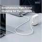 Зарядний пристрій Digitus 3xUSB-C + 1xUSB PD140W GaN white (DA-10305) - зменшене зображення 4