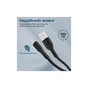 Дата кабель USB 2.0 AM to Lightning 1.0m 2A black Promate (xcord-ai.black) - зменшене зображення 3