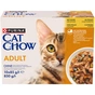 Вологий корм для кішок Purina Cat Chow Adult з куркою та цукіні 85 гх10 шт (7613036596879) - зменшене зображення 1