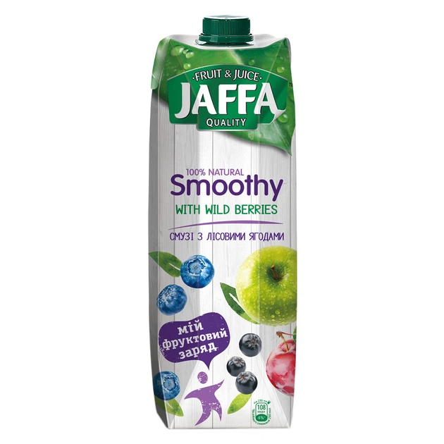 Сік Jaffa Смузі з лісовими ягодами 950 мл (4820192261357) - изображение 1