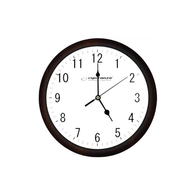 Настінний годинник Esperanza Wall Clock Los Angeles 30 см White (EHC015W) - зображення 1