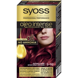 Фарба для волосся Syoss Oleo Intense 5-92 Насичений Червоний 115 мл (9000101666632) зображення 1