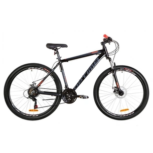 Велосипед Optimabikes 27.5" MOTION AM DD рама-19" 2019 чорно-помаранчевий (OPS-OP-27.5-026) зображення 1