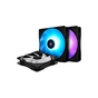 Кулер до корпусу Deepcool RF120-3 IN 1 (DP-FRGB-RF120-3C) - зменшене зображення 1