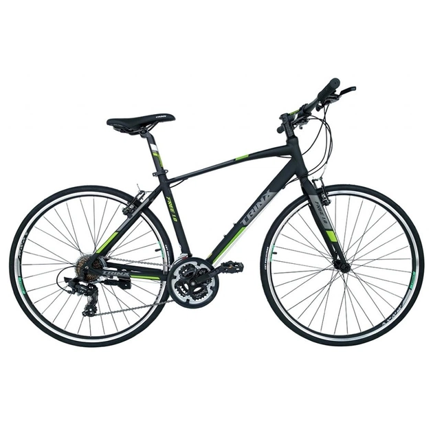 Велосипед Trinx Free 1.0 700C*470 Matt-Black-Grey-Green (10030058) - изображение 1