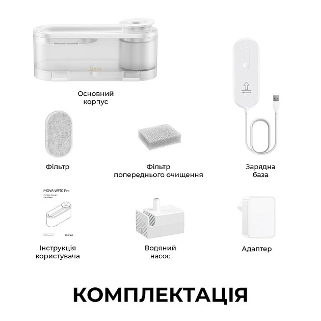 Поилка-фонтанчик для животных MOVA WF10 Pro - изображение 8