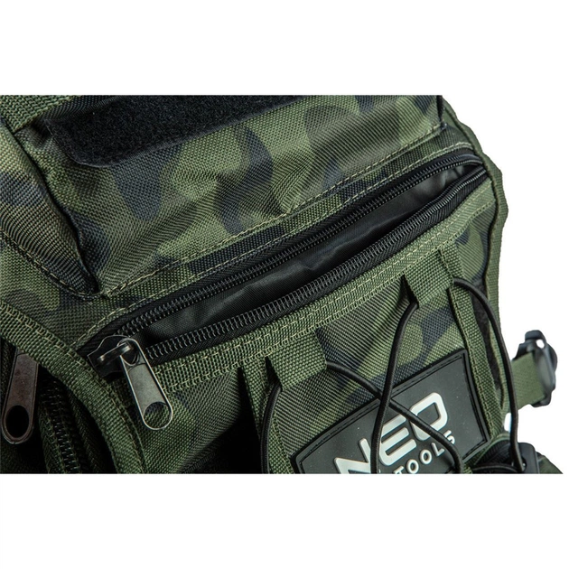 Сумка для інструмента Neo Tools рюкзак Camo, 30л, 50х29.5х19см, поліестер 600D, посилений, камуфляж (84-321) - picture 7