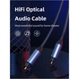 Кабель мультимедійний Optical Toslink 1.0m Cabletime (CA915286) - зменшене зображення 3