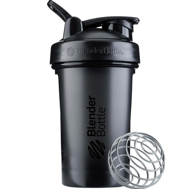 Шейкер спортивний BlenderBottle Classic Loop PRO 20oz/590ml Black (Loop_Pro_20oz_Black) - изображение 1