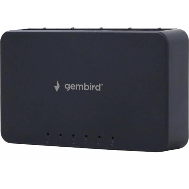 Комутатор мережевий Gembird NP-SW5-02 - изображение 1