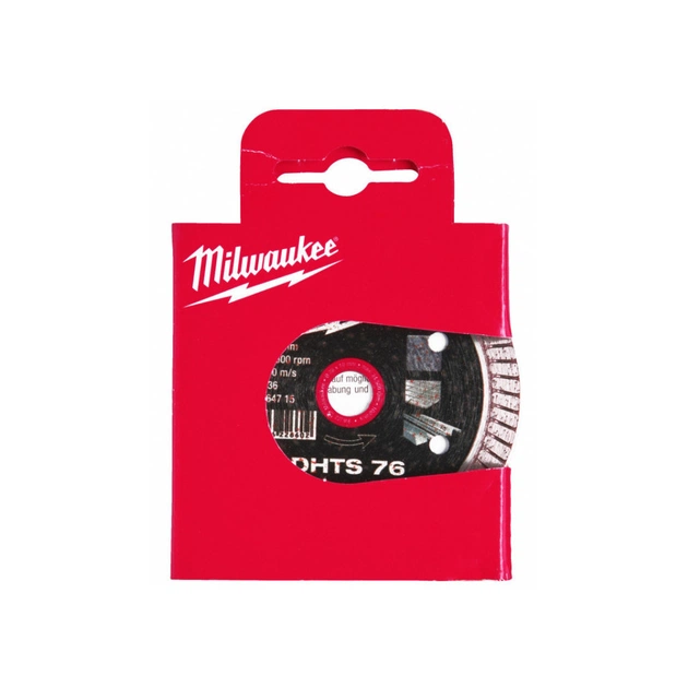 Круг відрізний Milwaukee для M12 FCOT, алмазний DHTS 76, 76мм (4932464715) - picture 3