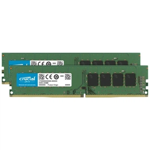 Модуль пам'яті для комп'ютера DDR4 16GB (2x8GB) 3200 MHz Micron (CT2K8G4DFRA32A) зображення 1