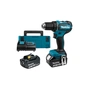 Шуруповерт Makita DDF485SFJ 18V, 3Ah, 27-50Нм 0-500/0-1900 об/хв, кейс (DDF485SFJ) - зменшене зображення 1