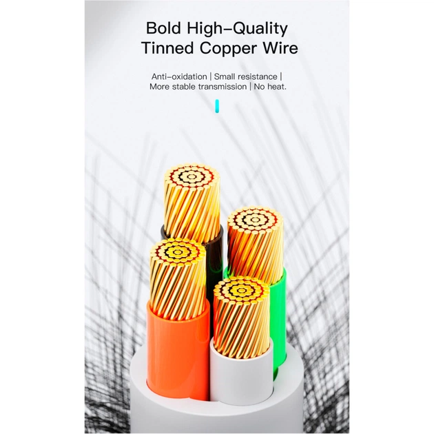 Дата кабель USB 2.0 AM to USB-C 3.0m black Essager (EXCT-LSC01) - picture 11