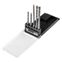 Набор сверл Graphite по бетону, SDS Plus, 5x6x110мм, 6x8x10x160мм, кейс, 5шт (56T169) - уменьшенное изображение 1
