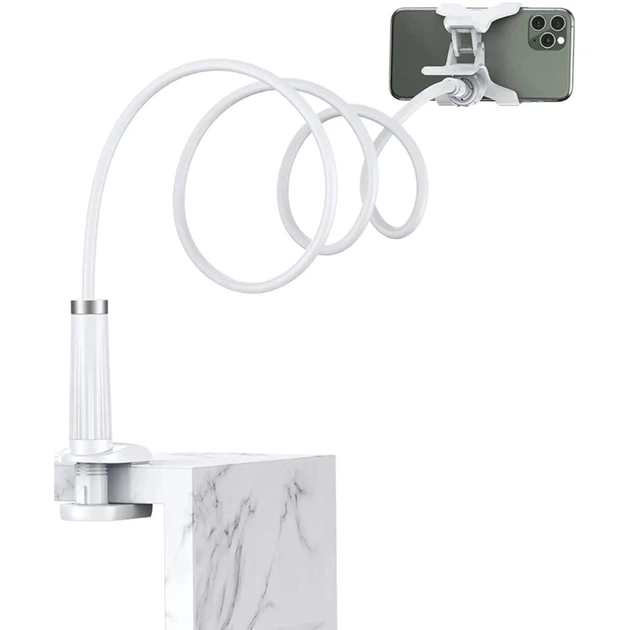 Держатель для смартфонов Ugreen LP113 Multifunction Phone Clip Stand White (30488) - изображение 1