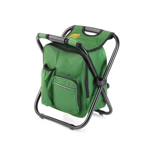 Стілець складаний СИЛА 28х35х43 см сталевий каркас D19mm з термосумкою (960768) зображення 1