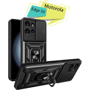 Чохол до мобільного телефона BeCover Military Motorola Edge 50 Black (713050) зображення 1