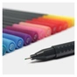 Лайнер Faber-Castell набор ручек капиллярных Grip Finepen neon трехгранная 0,4 мм, 5 цветов (32144) - уменьшенное изображение 2