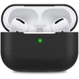 Чохол для навушників MakeFuture Apple AirPods Pro Silicone Black (MCL-AAPBK) - зменшене зображення 1