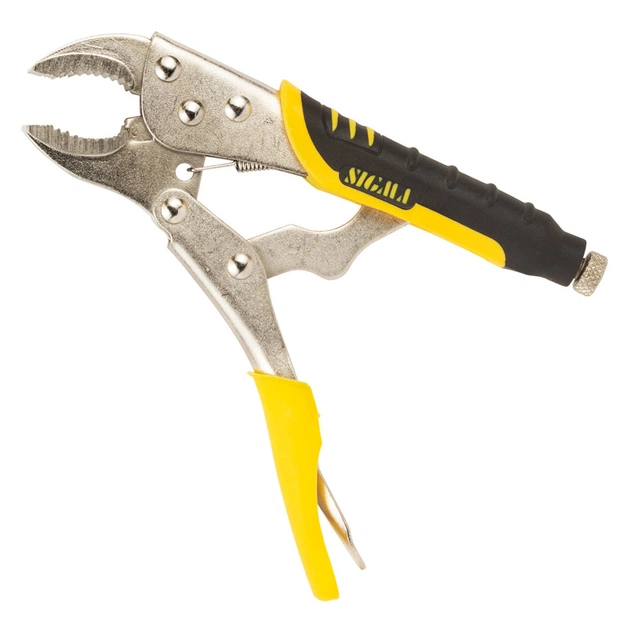 Кліщі Sigma затискні універсальні напівкруглі 180мм CrV (4340251) - picture 3
