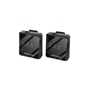 Мікрофон VENTION USB-C 2-Pack Wireless Lavalier Black (NCBB0) picture 1