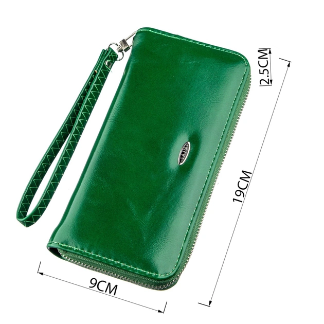 Кошелек Kivi Из экокожи Зеленый (19034) - изображение 4