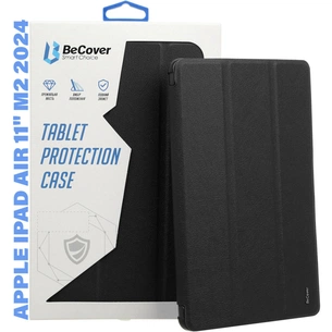 Чохол до планшета BeCover Tri Fold Soft TPU Silicone Apple iPad Air 11" M2/M3 (2024/2025) Black (711405) зображення 1