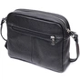 Сумка Grande Pelle Крос-боді з натуральної шкіри Чорна (11651) - зменшене зображення 2