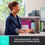Комплект Logitech MX Keys for Business UA Graphite + Desk Mat Studio Series Mid Grey (MX920-010933) - уменьшенное изображение 4
