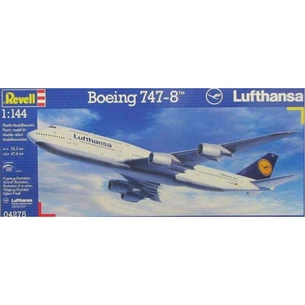 Збірна модель Revell Пасажирський літак Boeing 747-8 1:144 (4275) зображення 1