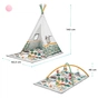 Дитячий килимок Kinderkraft намет 3 в 1 Little Gardener (5902533918171) - зменшене зображення 10