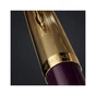 Ручка пір'яна Parker PARKER 51 Premium Plum GT  FP18 F (57 111) - зменшене зображення 4