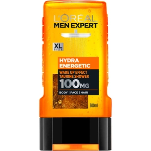 Гель для душу L'Oreal Paris Men Expert Hydra Energetic 300 мл (3600523535972) зображення 1
