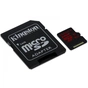 Карта пам'яті Kingston 64GB microSDXC Class 10 UHS-I U3 (SDCA3/64GB) - зменшене зображення 2