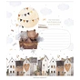 Зошит Школярик Precious moments 12 аркушів коса лінія (012-3506C) - зменшене зображення 3