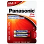 Батарейка Panasonic AAA LR03 Pro Power * 2 (LR03XEG/2BPR / LR03XEG/2BP) - зменшене зображення 1