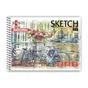Альбом для малювання Santi А5 для акварелі City, 20 аркушів (130506) - зменшене зображення 1