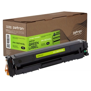 Картридж Patron Canon 067H Black Green Label (PN-067HKGL) зображення 1