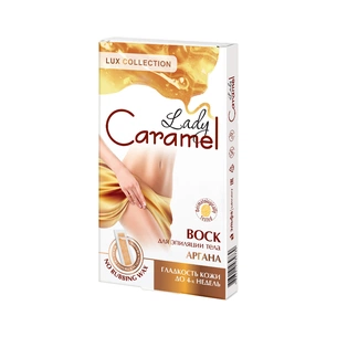 Воскові смужки Caramel Аргана для тіла 16 шт. (4823015939730) зображення 1