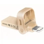 USB флеш накопичувач ADATA 128GB I920 Gold USB 3.1 Gen1/Lightning (AAI920-128G-CGD) - зменшене зображення 2